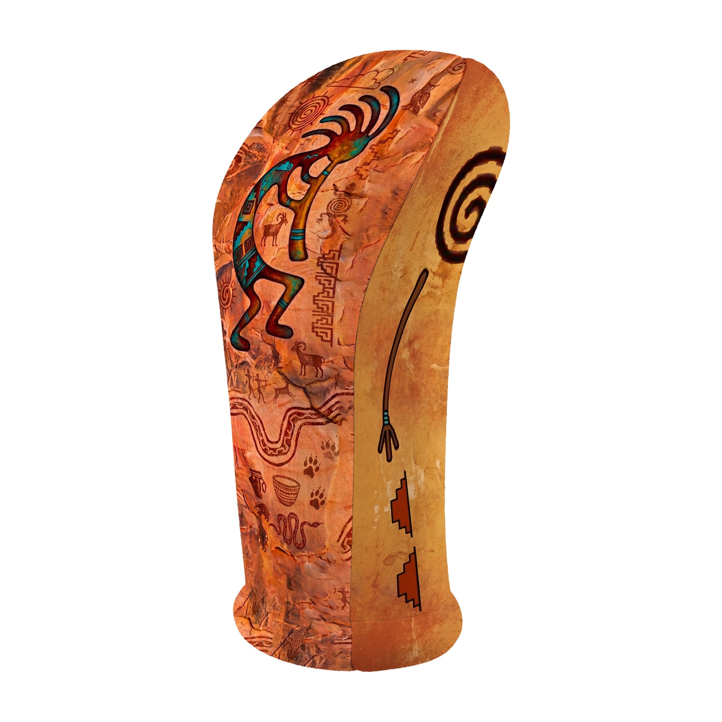 Golf Club Driver Cover - Kokopelli