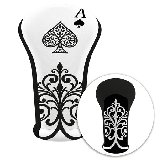 Golf Club Driver Cover - Ace of Spades