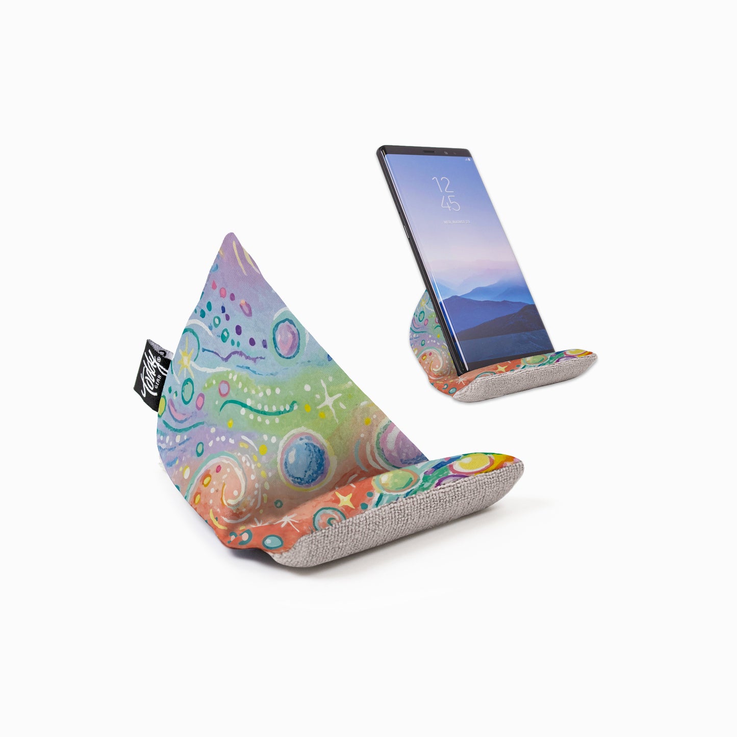 The Wedge™ Mobile Device Stand - Bubbly Crayons