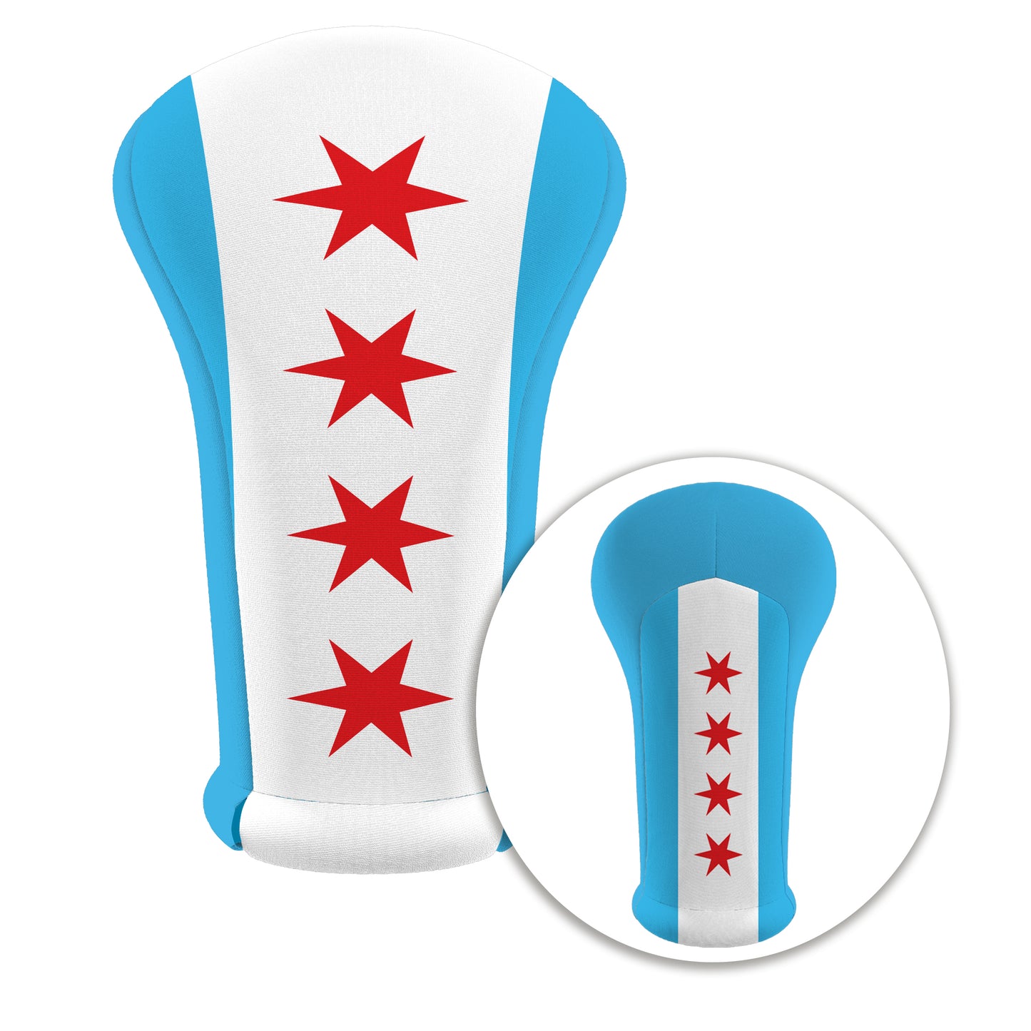 Golf Club Driver Cover - Chicago
