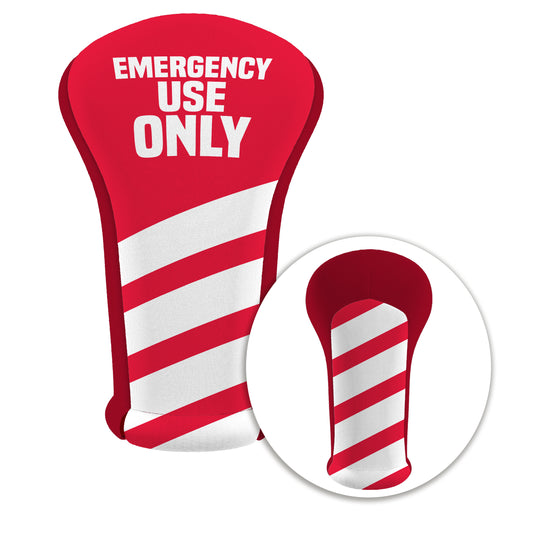 Golf Club Driver Cover - Emergency Use Only!
