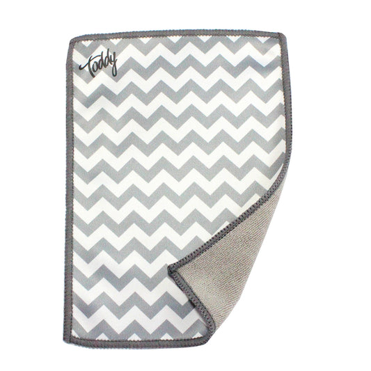 Silver Chevron (5"x7")